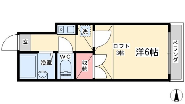 サンレオ栄町の物件間取画像